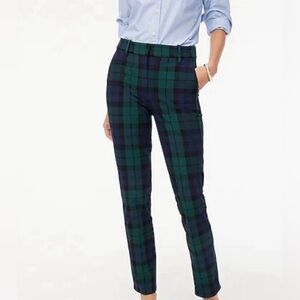J Crew Full-length Ruby pant in Blackwatch plaid